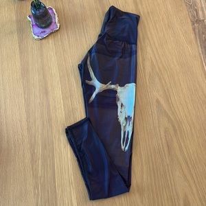 Womens XS TEEKI yoga leggings